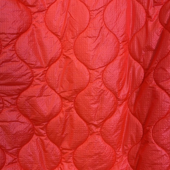 J Crew - NWT Bright Orange Red Zip Closure Sleeveless Vest Pockets Size Small - Picture 13 of 13